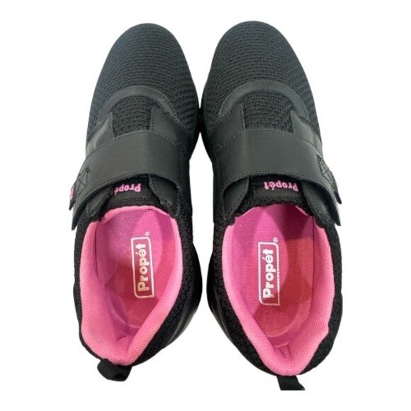 Propet Womens Stability X Strap Shoes Black/Berry Size 11 W Breathable Mesh & Ad - Picture 5 of 5